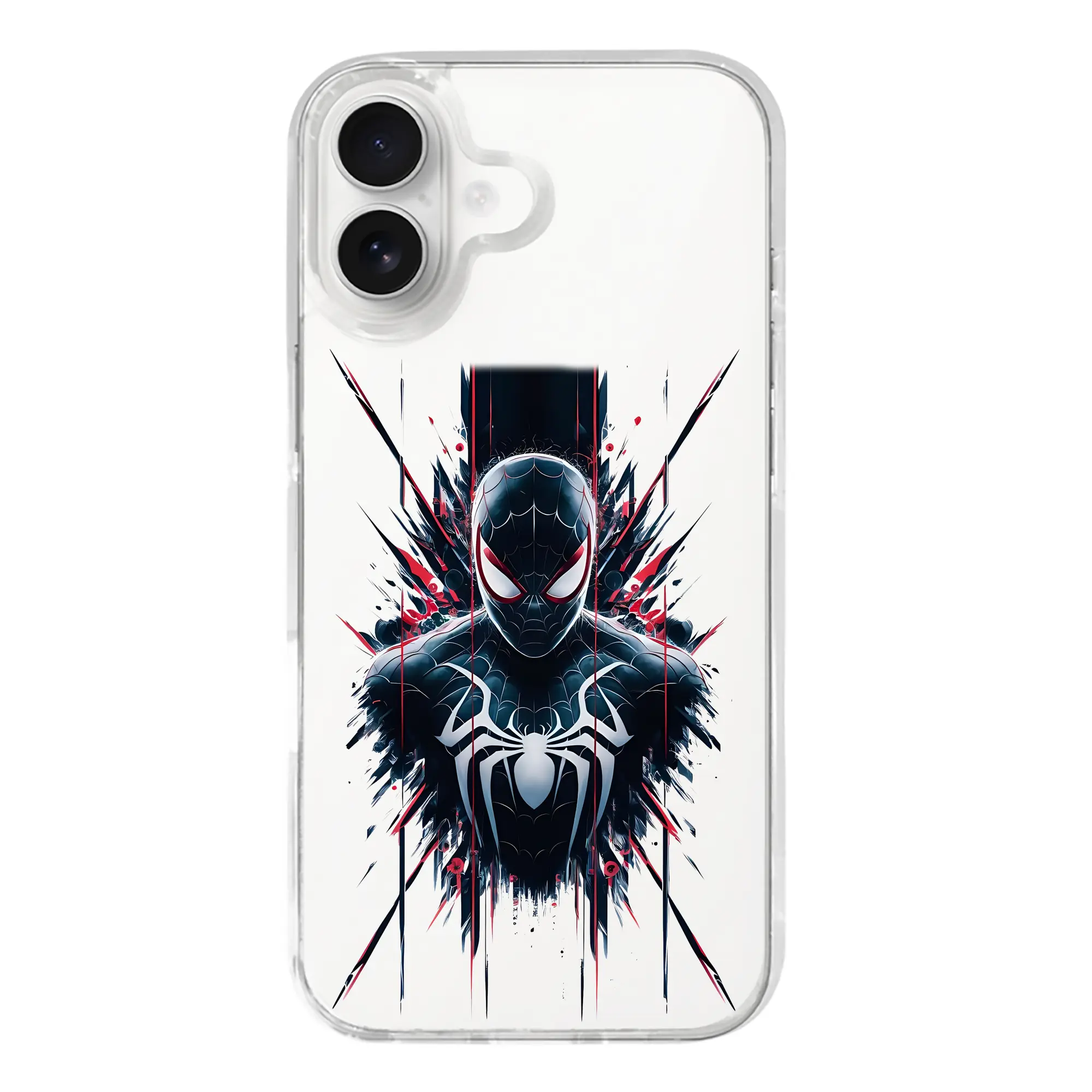 アベンジャーズ (Avenjāzu) グッズ スパイダーマン（Spider-Man） - iPhone 17シリーズ 透明スマホケース – 薄型・耐衝撃・精密フィット保護カバー